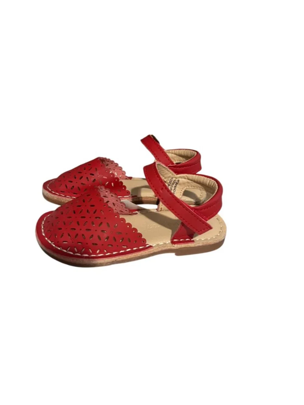Thee Bron Toddler Girl Red Sandal Size 22 US 6